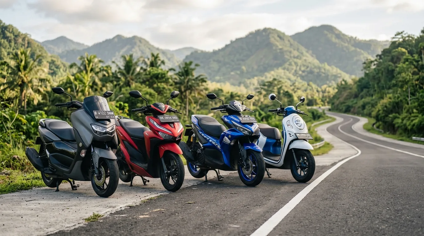 Pilihan Lengkap Sewa Motor Matic & Maxi Bali - OdiRent